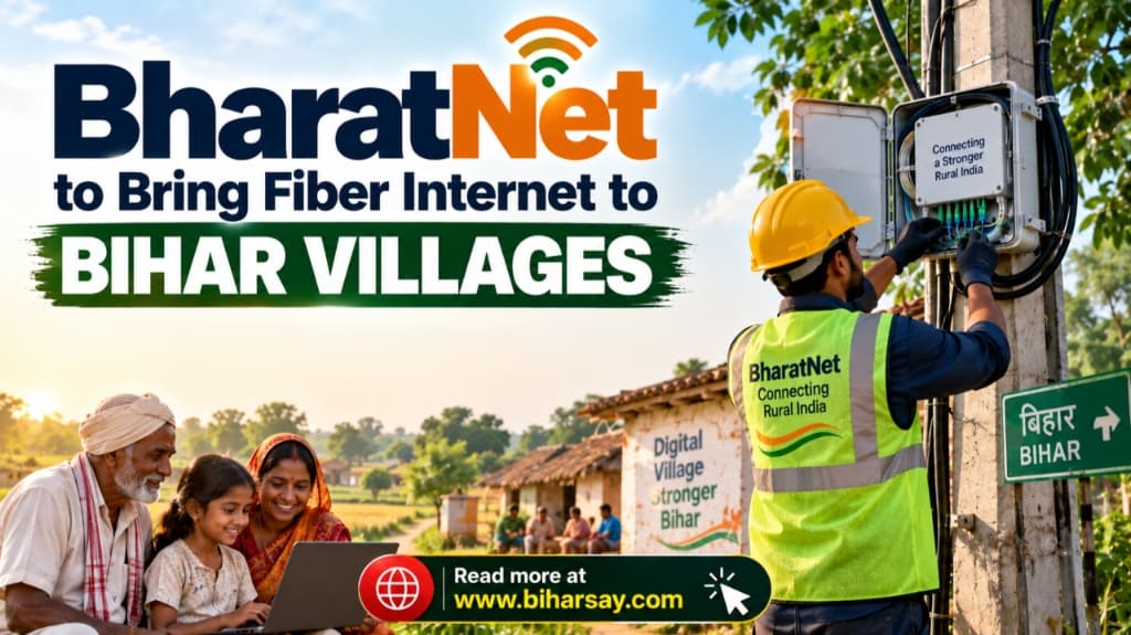 BharatNet to Bring Fiber Internet to Bihar Villages