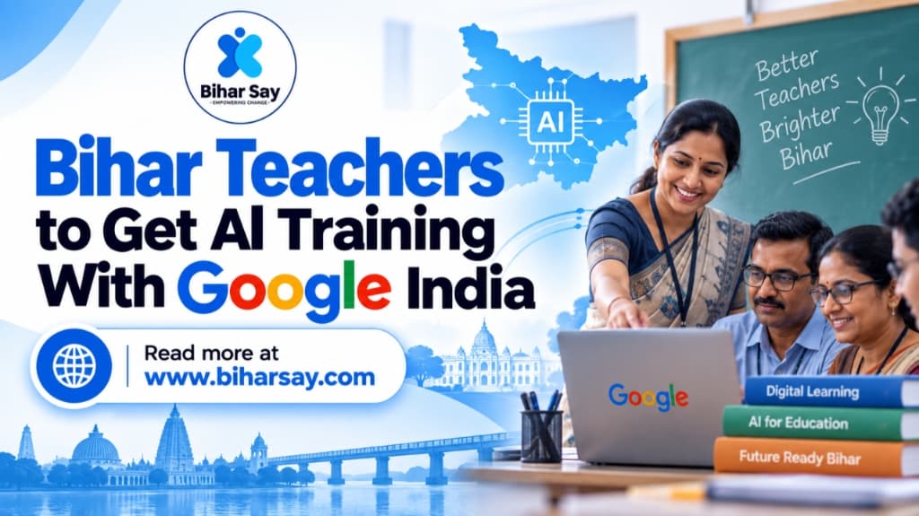 Bihar to Sign MoU with Google India to Enhance Teachers’ AI Skills