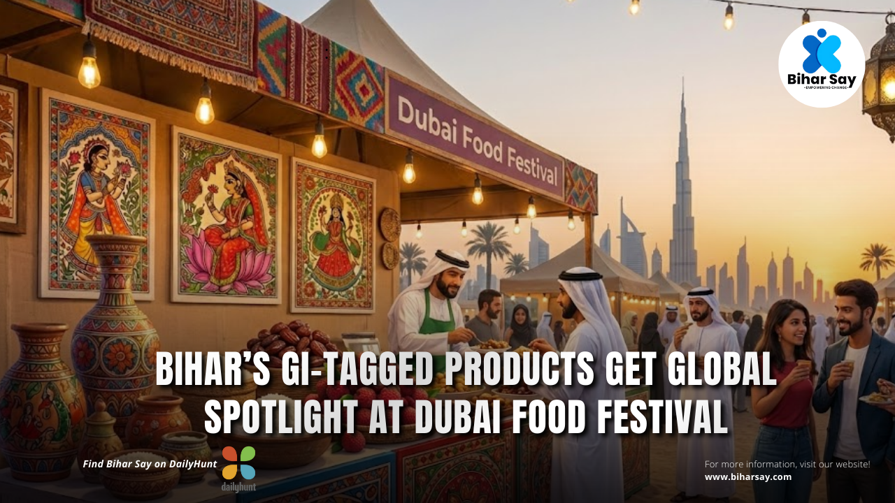 Bihar's GI-Tagged Products Get Global Spotlight at Dubai Food Festival