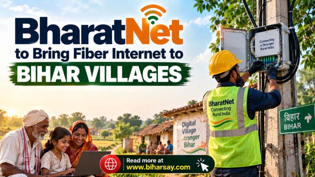 BharatNet to Bring Fiber Internet to Bihar Villages