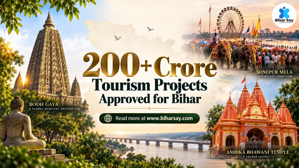 Bihar Gets ₹203 Crore Tourism Push for 3 Key Destinations